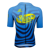 Maillot cyclisme manches courtes Team C - coupe Fit - Entièrement personnalisable