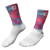 Chaussettes hautes Aero tige lycra  - Personnalisable en sublimation minimum 15 paires